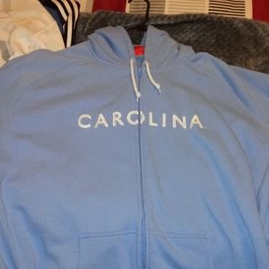 Nike Tarheel zip up hoodie